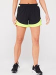 UNDER ARMOUR Women's Challenger Pro Shorts - Black, Black, Size S, Women