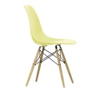 Vitra - Eames RE Plastic Chair DSW 92 Citron, Ash Honey Tone - Matstolar - Charles & Ray Eames - Gul - Metall/Plast