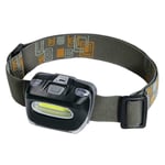 Hama COB 110 LED Headlamp Head Torch in Black #136694 (UK Stock) BNIB