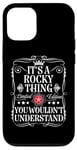 Coque pour iPhone 14 Pro Rocky Name : c'est quelque chose de Rocky que vous ne comprendriez pas