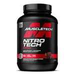 MuscleTech NitroTech Ripped Lean Protein Powder, Weightloss Support, Whey Isolate Protein Powder With Lean Biome, Protien Shake For Men & Women, Zero Sugar, 61 Servings, 1.8kg, Chocolate Fudge Brownie