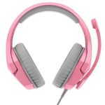 Casque Gamer HyperX Cloud Stinger Filaire avec Microphone à Réduction de Bruit - Rose