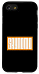 Coque pour iPhone SE (2020) / 7 / 8 Orange SAYNOMO (Say No More) Orange Color Graphic