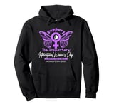 Support The Supporter Accelerate Action Women Volunteer Crew Pullover Hoodie