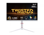 Twisted Minds Artic Pro Series 24” FHD, 360Hz, Fast IPS, 0.5ms, HDR400 Pelimonitori