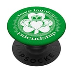 Claddagh Ring Irish Shamrock Celtic St Patricks Day Shamrock PopSockets PopGrip: Swappable Grip for Phones & Tablets