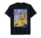 Retro Dorothy Slaps the Lion OZ Shirt Art-The Wizard Of OZ T-Shirt