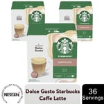 Nescafe Dolce Gusto Coffee Pods  inc Starbucks 3 Boxes (36 or 48 drinks)