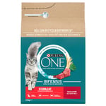 4 x 2,8 kg / 4 x 3 kg Purina ONE Adult till sparpris! - SterilCat Nötkött (4 x 2,8 kg)