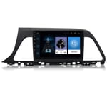 ADMLZQQ Android 9 Car Radio Multimedia Player For Hyundai Sonata 9 2015-2018 Navigation GPS Stereo with Bluetooth Handsfree WiFi Mirror Link FM SWC +Backup Camera,4 cores WIFI:1+16G