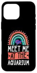 iPhone 16 Pro Max Meet Me At The Aquarium Boho Bohemian Rainbow Fish Tank Case