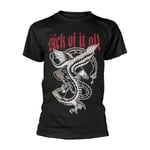 Sick Of It All Unisex Adult Eagle T-Shirt - M