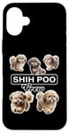 Coque pour iPhone 16 Plus L'équipage de Shih Poo