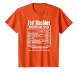 Youth Nutrion Facts Fart Machine Dad Jokes Funny Farting Humor T-Shirt