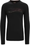 Icebreaker 200 Oasis LS Crewe M'sblack M