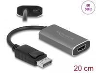 DELOCK Active DisplayPort 1.4 to HDMI Adapter 8K with HDR function