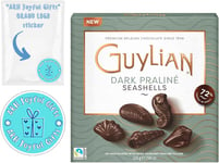 Guylian Seashells Dark Praline 225g - Belgian Dark Chocolate Luxury Seashell Sh