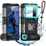 Ipx8 Étui De Téléphone Étanche Pour Natation Sous-Marine Coque Universelle Pour Smartphone Coque De Plongée Pour Iphone 15 14 13 11 Pro Samsung S23 S22 S21 Ultra Huawei Google Oneplus Xiaomi Redmi Lg