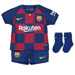 Nike FCB I NK BRT KIT HM Ensemble de football Enfant Deep Royal Blue/(Varsity Maize) (Full Sponsor) FR : 2XL (Taille Fabricant : 6-9M)