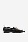 Tommy Hilfiger - Loafers TH Chain Pointy Ballerina - Svart