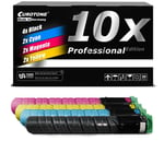 10x PRO Cartridge for Ricoh Aficio MP C-2550-csp MP C-2530