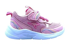 KangaROOS Garçon Fille K-NY Peppa Ev Basket, Rose argenté, 29 EU