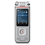 Philips DVT4115 - Digital diktafon - 3 mikrofoner - 8 GB - MicroSD-kortplats - Inbyggt batteri - Wi-Fi - med 30 gratis provperioder