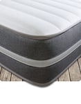 Starlight Beds – Single Mattress. 9 Inch Deep Single Micro Pocket Sprung Mattress with Memory Fibre. 3ft x 6ft3 (STARLIGHT 09)