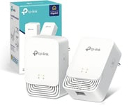 TP-Link CPL G.hn1200 avec 1 Port Gigabit, Kit de 2 boitiers CPL - idéale pour Profiter du Service Multi-TV à la Maison, Compatible toutes les Box, Plug and Play, Mode économie d'énergie, PG1200 KIT