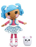 Lalaloopsy Poupée Mittens Fluff 'N' Stuff & Ours Polaire – Poupée d’Hiver de 33 cm avec Tenue & Chaussures Blanches et Bleues, Emballage Maison Réutilisable, Dès 3 ans Amazon Exclusive