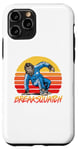 Coque pour iPhone 11 Pro Breaksquatch Break Dancing Sasquatch B-Boy Bigfoot 80s Funny