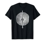 Sword and Sun occult Symbol Mystic Magic Mysticism Art T-Shirt