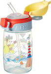 Nuby Super Straw Water Bottle - No Spill Active Toddler Sippy Cup | 360ml / 12o