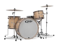 PDP Concept Classic Series 3-Piece Maple Shell Pack, Ox Blood w/Ebony Hoops