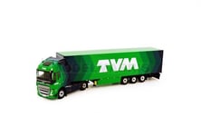 TEKNO 85220 TVM Volvo FH5 Globetrotter XL Semi Remorque Fermé - 1:50