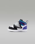 Sky Jordan 1 Baby and Toddler Shoe