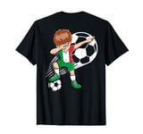 Dabbing Soccer Boy Italy Jersey Italian Football Lover Sport T-Shirt