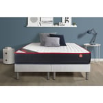 Vitalit - Ensemble matelas sommier vitalspring 160 x 200 cm - Couleur: Gris