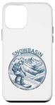 Coque pour iPhone 12 mini Snowbasin Utah Snowboard Snowboarder