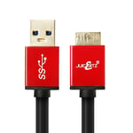 Juicebitz® Usb 3.0 Data Charger Cable For Wd Elements / My Passport External Hdd