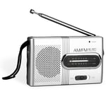 Mini Radio Portable 2 Band AM/FM Recepteur Transistor avec Haut-Parleur BC-R21