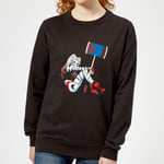 Batman Harley Quinn Women's Sweatshirt - Black - S