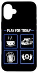 iPhone 16 Plus EMT EMS Paramedic AMR Plan For Today Sarcastic Case