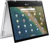 ASUS Flip CM3200MT 12" 2 in 1 Refurbished Chromebook - MediaTek MT8192, 128 GB eMMC, Grey (Very Good Condition), Silver/Grey