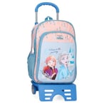 Disney Joumma Bags, La Reine des neiges Believe in the journey, sac à dos pour enfant, sac à dos scolaire, fabriqué en polyester, bretelles larges et réglables, plusieurs poches et compartiments.,