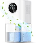 Dehumidifier for Home, 1800ML Dehumidifier for Bedroom, Auto Shut Off & Timer,