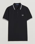 Fred Perry Twin Tipped Polo Shirt Black