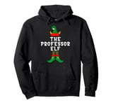 The Professor Elf Funny Christmas Xmas Matching Family Group Pullover Hoodie