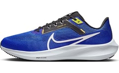 NIKE Men's AIR Zoom Pegasus 40 Wide Sneaker, Racer Blue/White-Black-Sundial, 8 UK