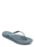 Ilse Jacobsen Flipflop With Glitter Blå